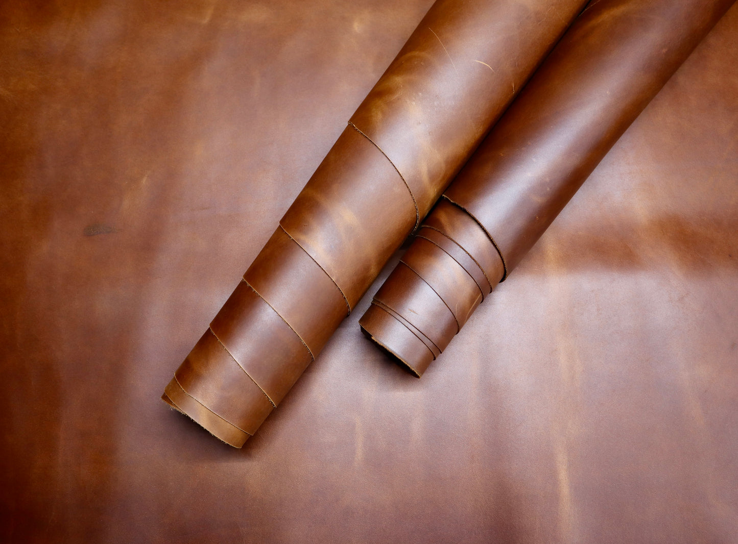 Caramel Brown Leather